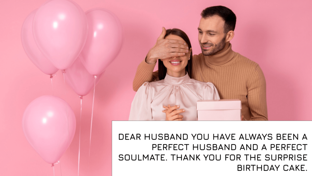 Thank You Quotes for Birthday Wishes to Husband
