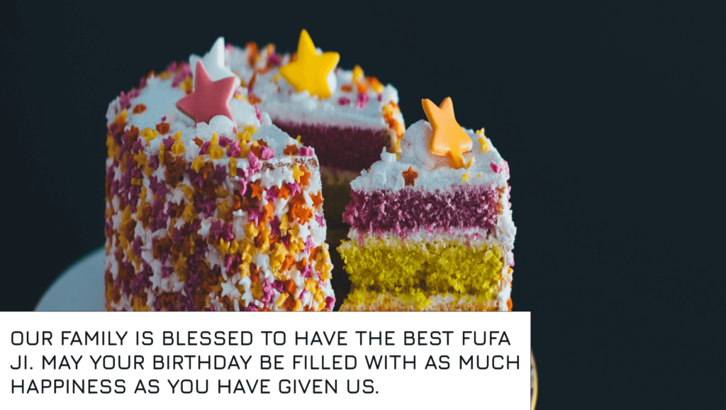 Birthday messages for fufa in hindi