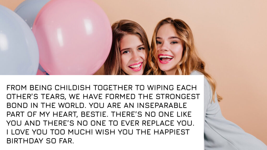 Happy Birthday Paragraphs for Your Best Friend