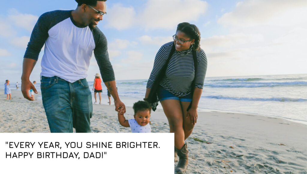 Instagram quotes for birthday post for father