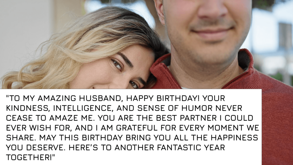 best Birthday Paragraphs for Your Husband