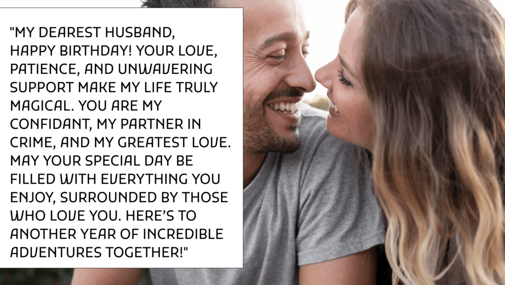 top Birthday Paragraphs for Your Husband